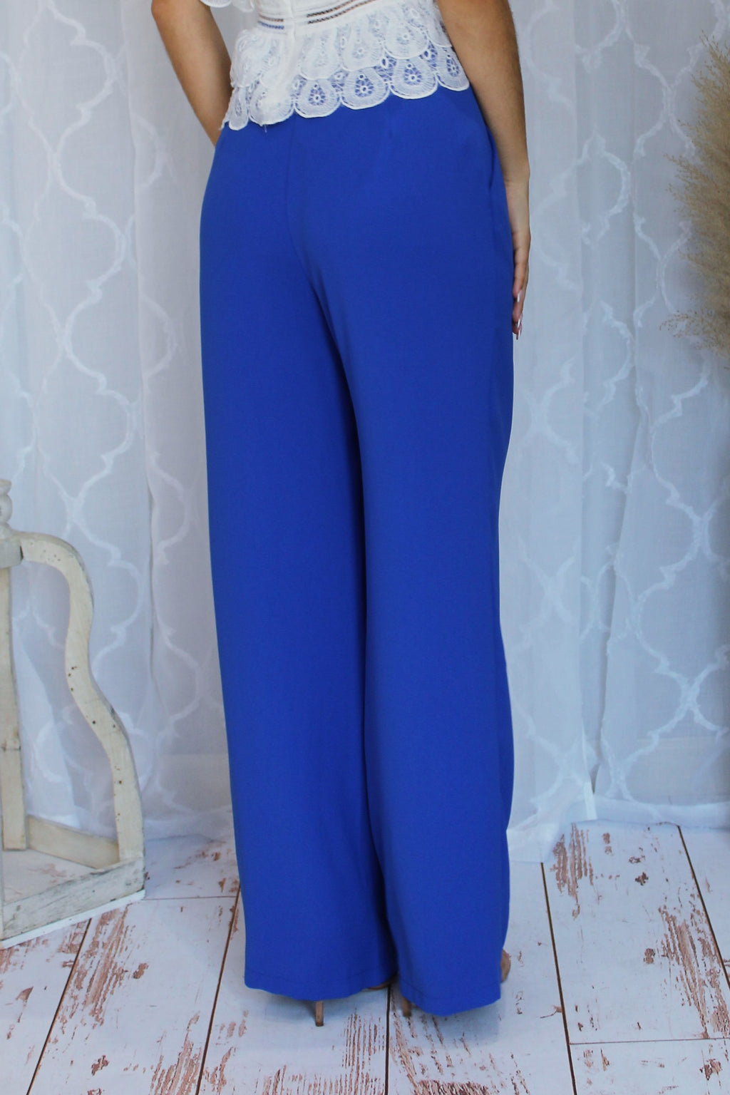 Electic Blue Slacks FishnikLife