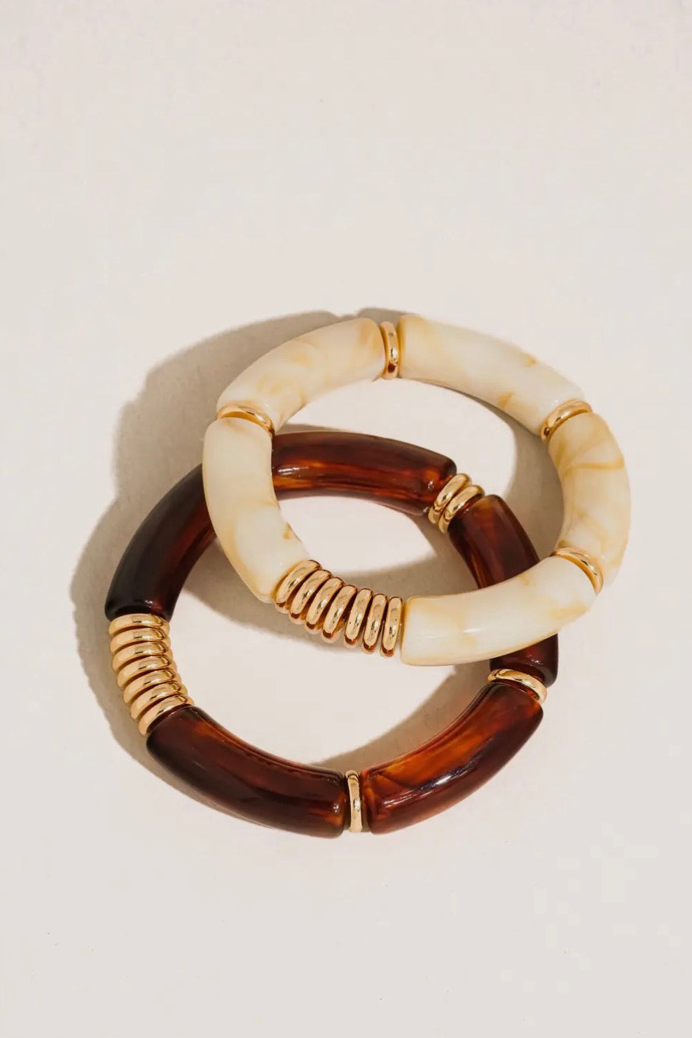 Cove Chunky Resin Bangle Set