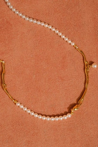 Maylis 18K Gold Classic Pearl Necklace