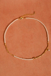 Maylis 18K Gold Classic Pearl Necklace
