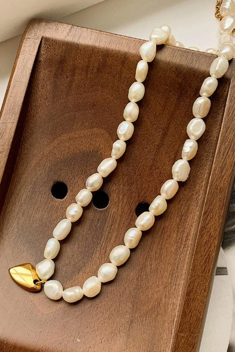 Marseille 18K Gold Non-Tarnish Classic Pearl Necklace