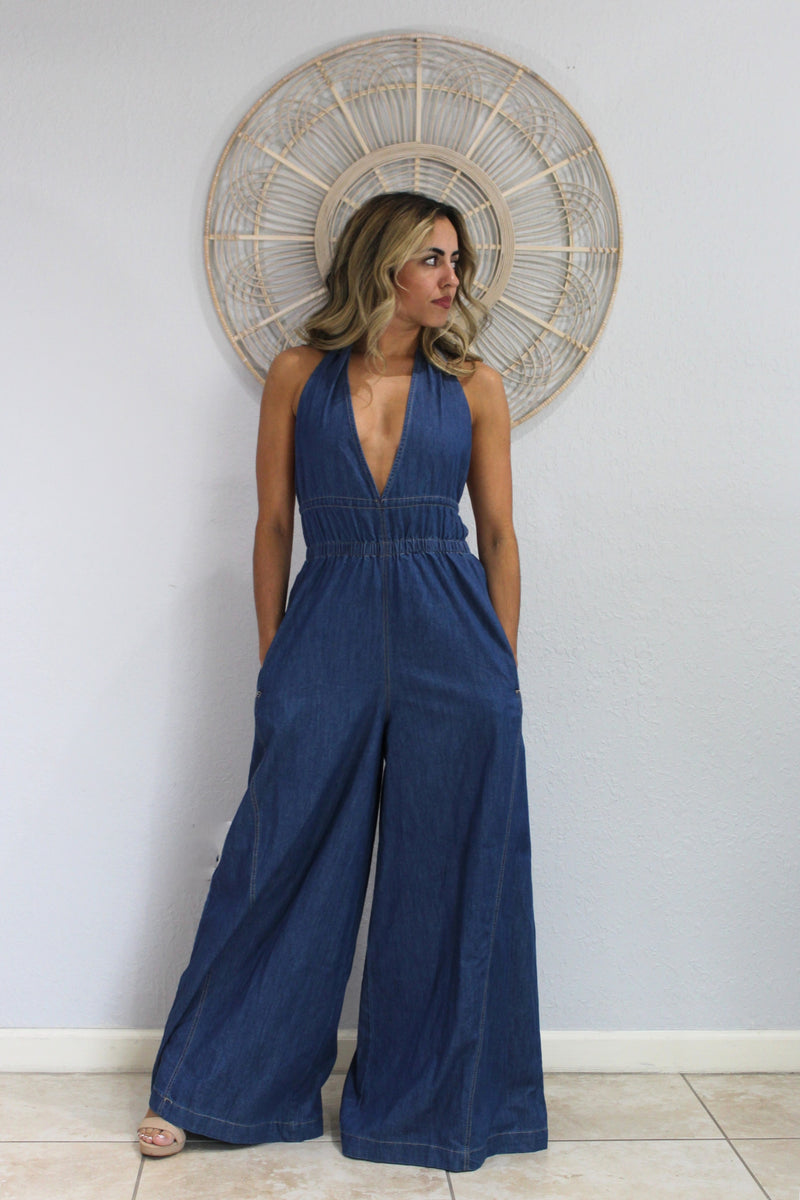 Casual Chic Denim Jumper