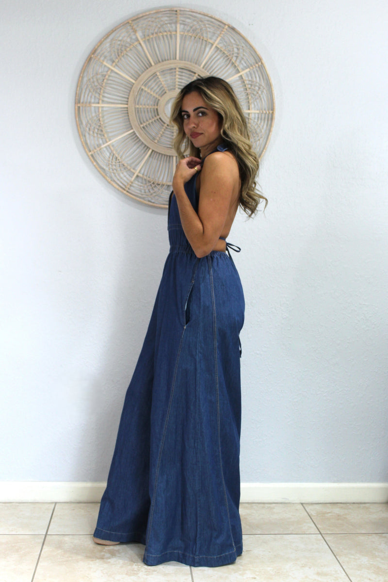 Casual Chic Denim Jumper