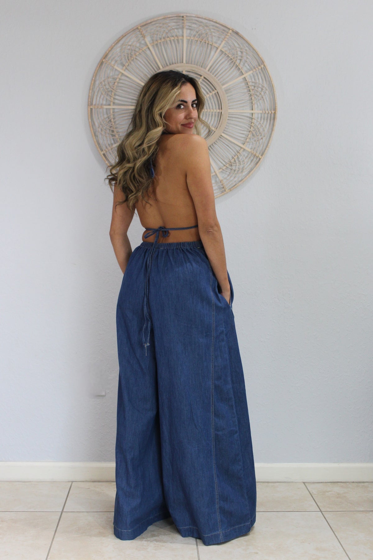 Casual Chic Denim Jumper