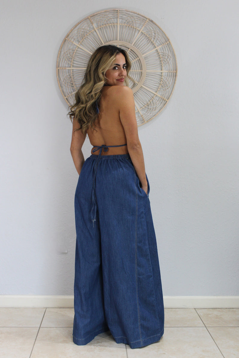 Casual Chic Denim Jumper