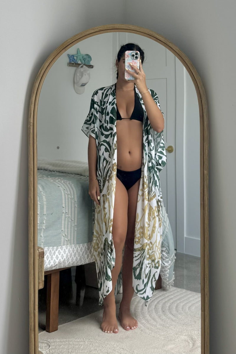 Green & Gold Leaf Cover Up