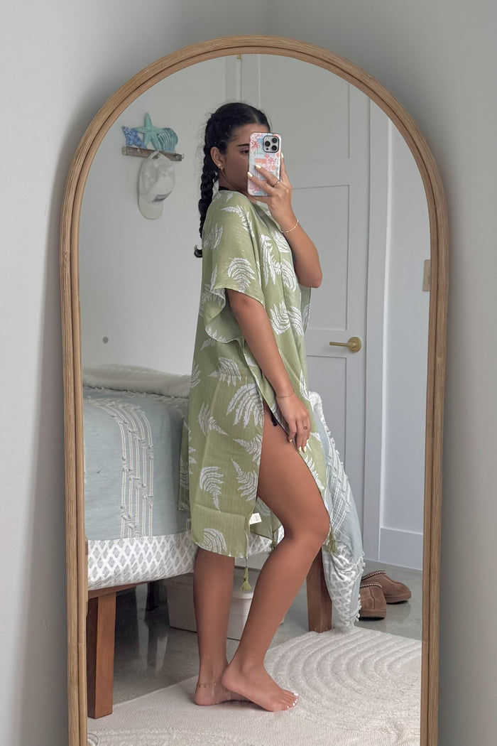 Gold & Green Cover Up