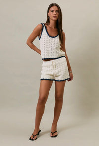 Lily Knit Summer Tank and Short Set