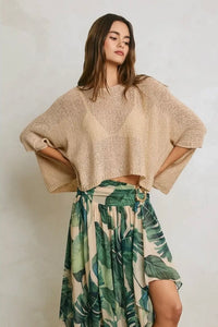 Coastal Breeze Knit Top