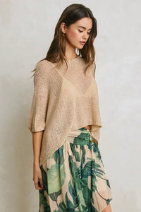 Coastal Breeze Knit Top
