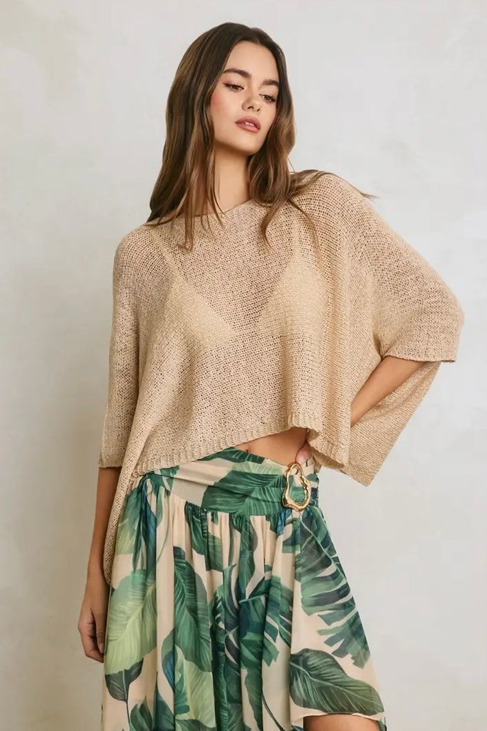 Coastal Breeze Knit Top