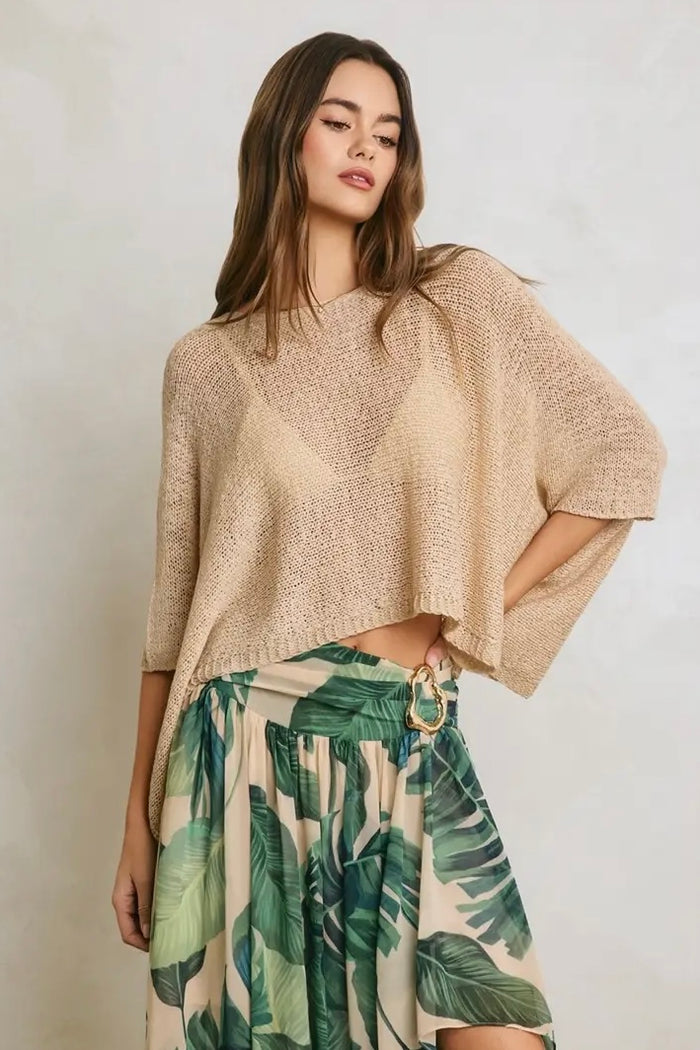 Coastal Breeze Knit Top