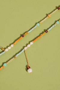 Handmade Bohemian Beaded Necklace