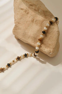 Arrow 18K Gold Non-Tarnish Boho Beaded Necklace