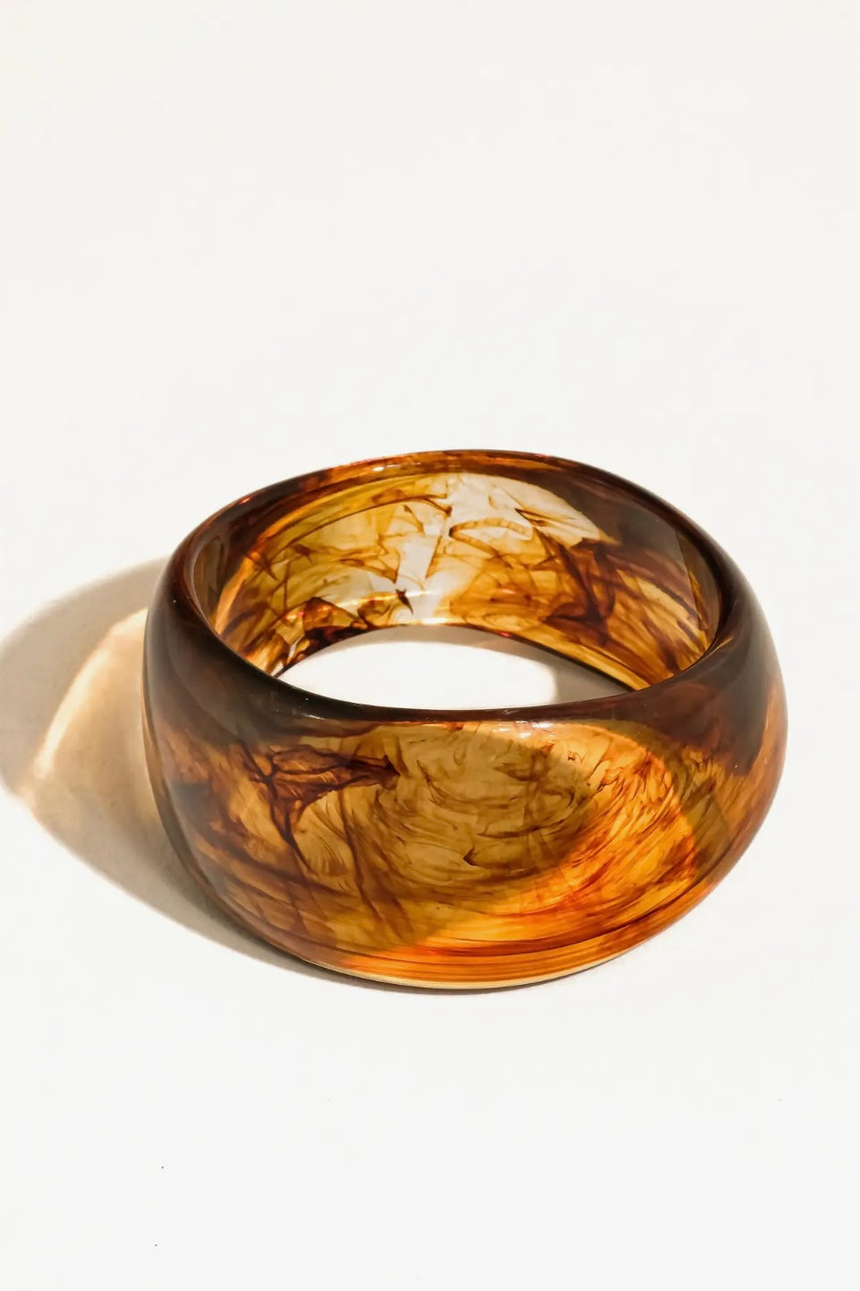 Amber Coast Resin Cuff