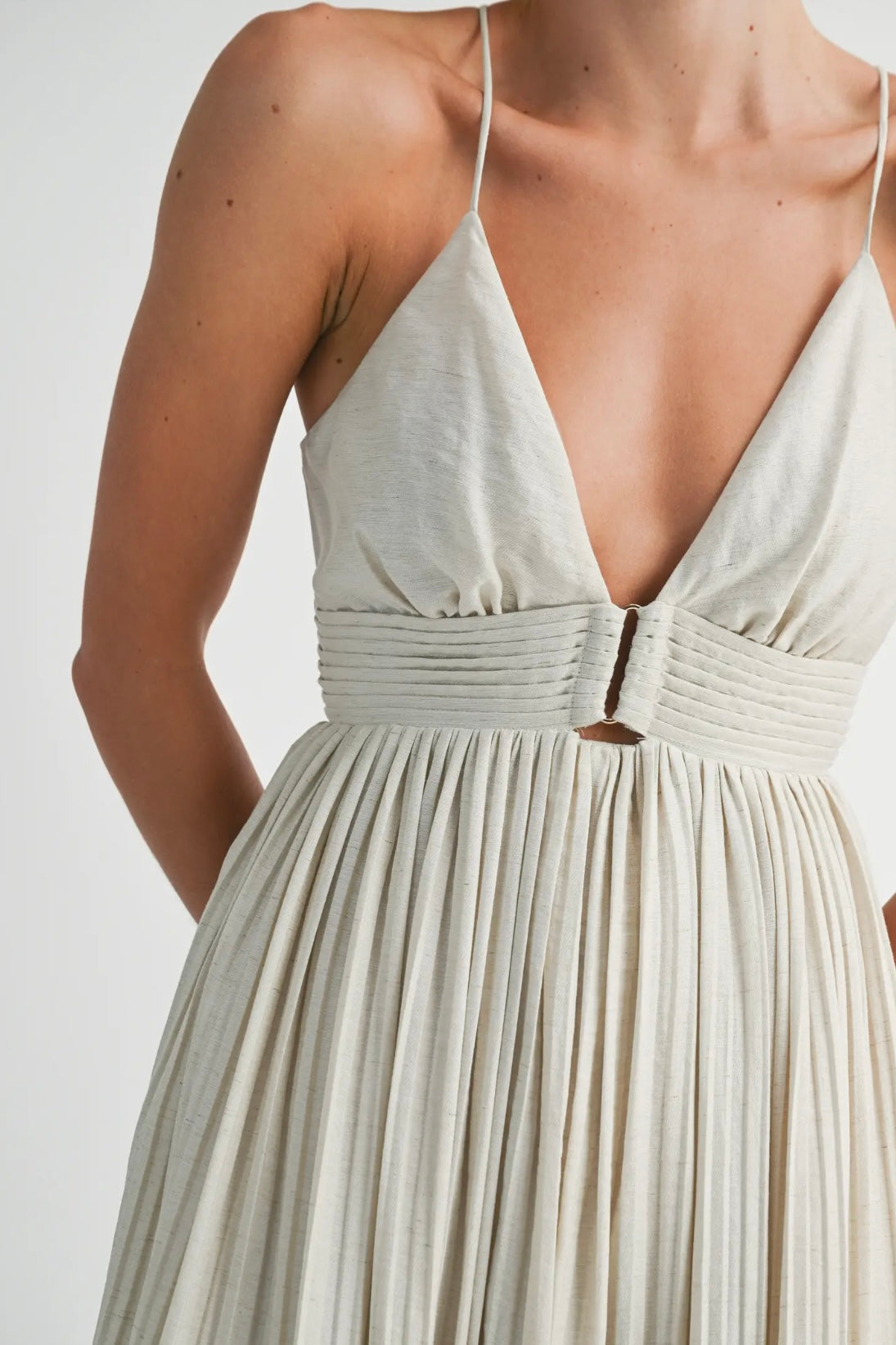 Sand Crisscross Jumpsuit