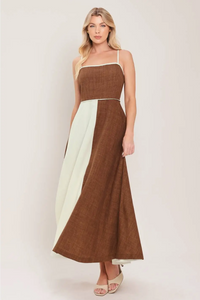 Sunset Sands Colorblock Maxi Dress