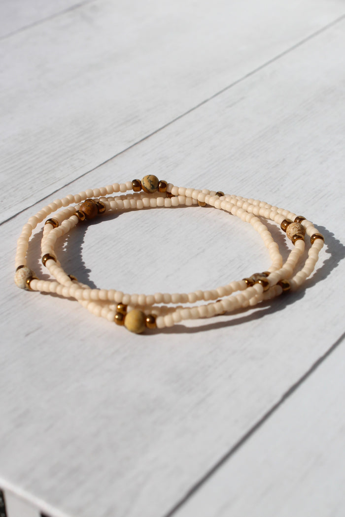 Peachy Beachy Bracelet Set by Fishnik