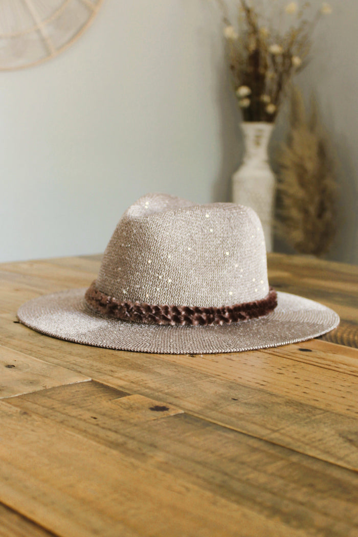 Faux Fur Fedora