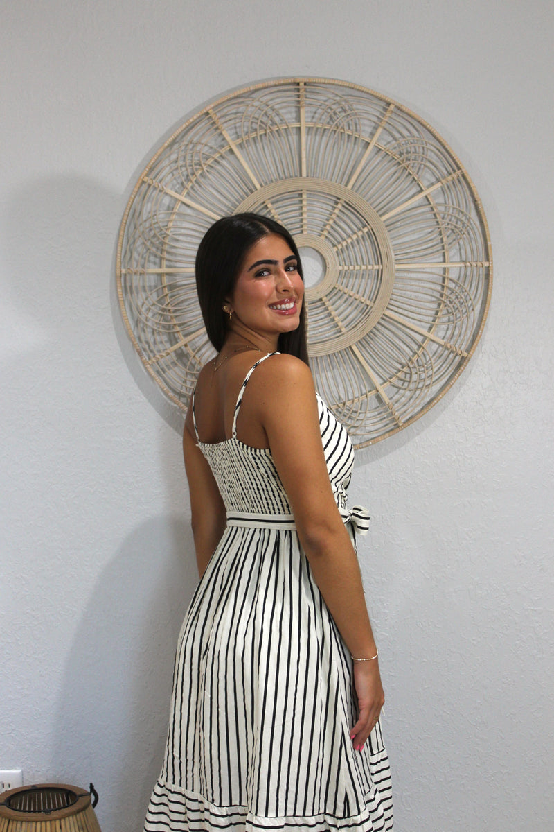 Stacey Striped Dress