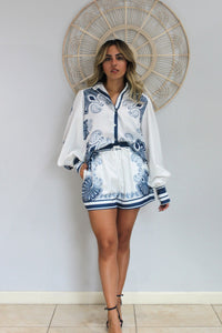 Breezy Blue Short Set