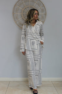 Cactus Long Sleeve Pant Set