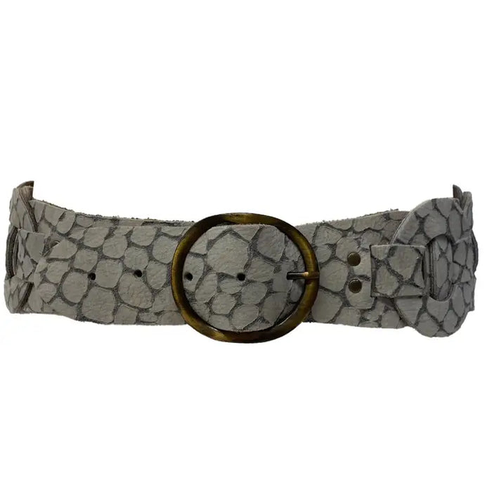 Cement Croco Christina Belt