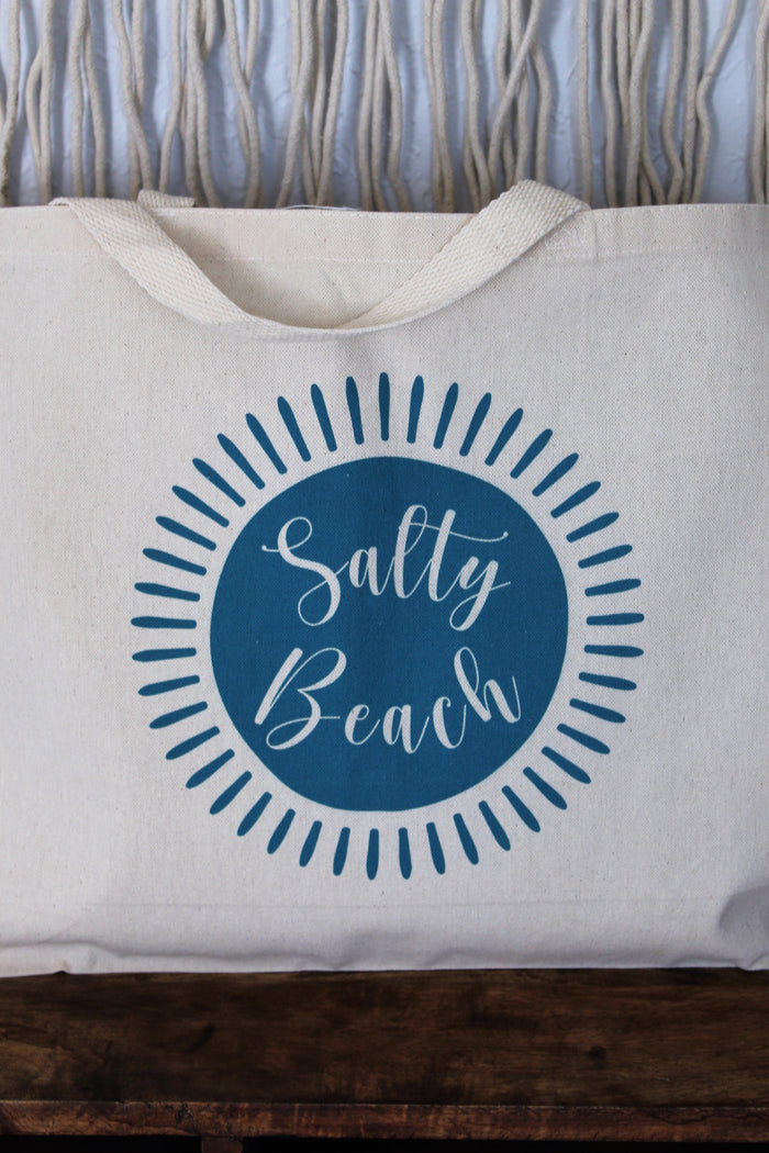 Salty Beach Sunshine Tote