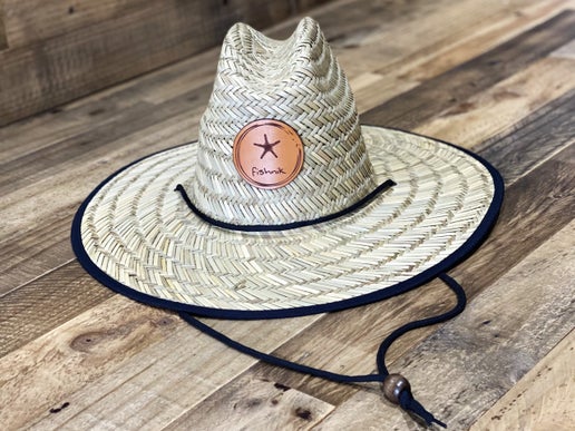 Fishnik Leather Patch Lifeguard Hat